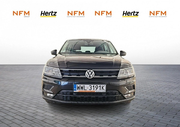 Volkswagen Tiguan cena 108500 przebieg: 105251, rok produkcji 2019 z Nekla małe 407